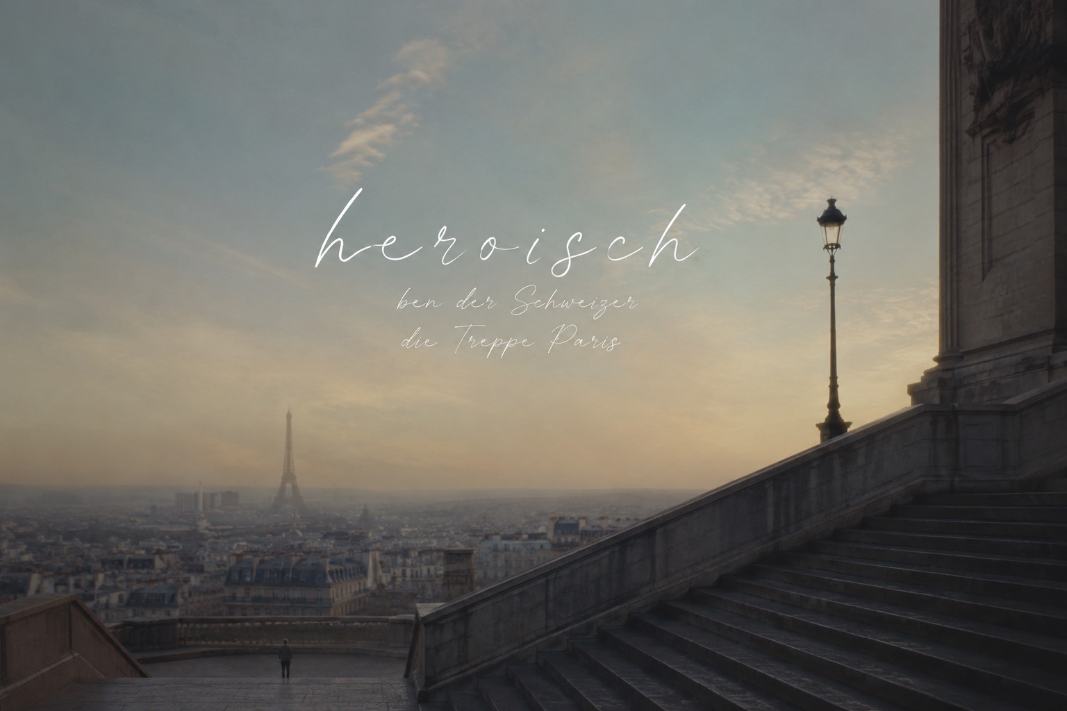 Titelbild Paris Treppe – Ben der Schweizer