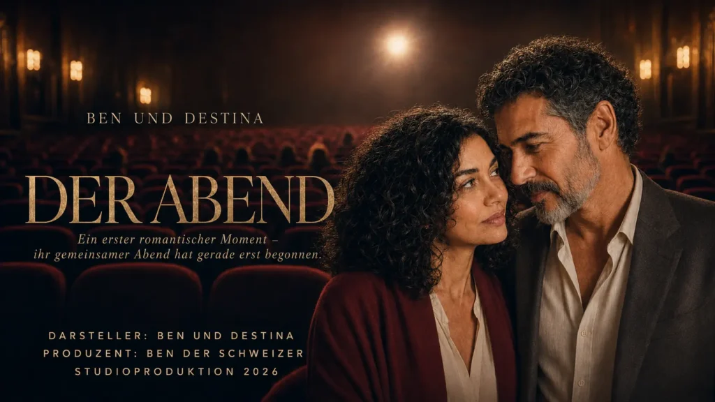 Ein erster romantischer Moment – ihr gemeinsamer Abend hat gerade erst begonnen.