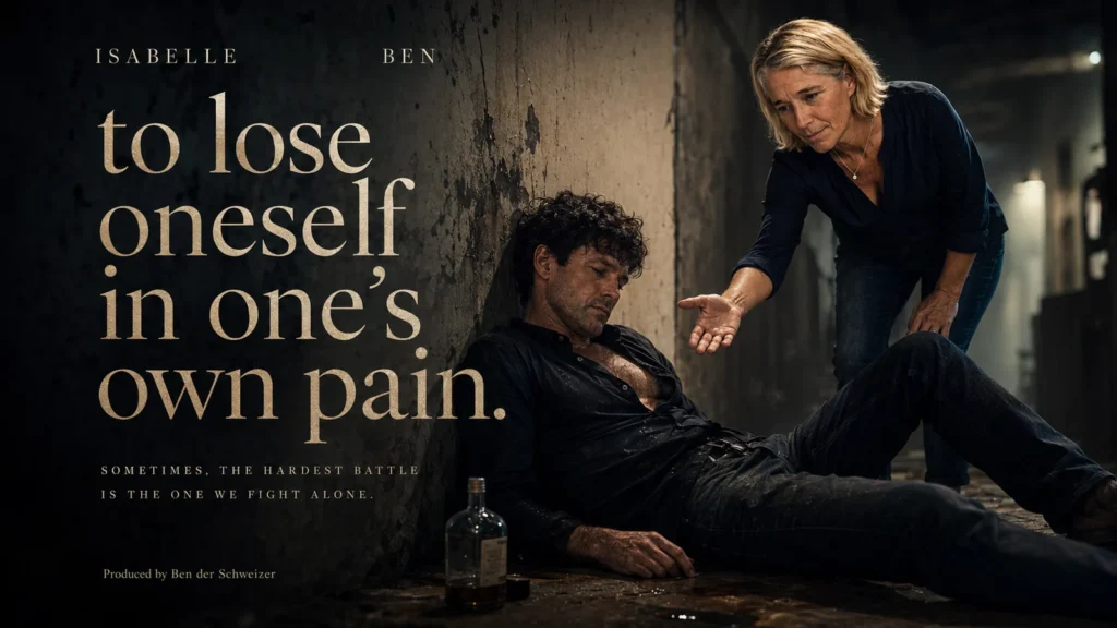 to lose oneself in one’s own pain